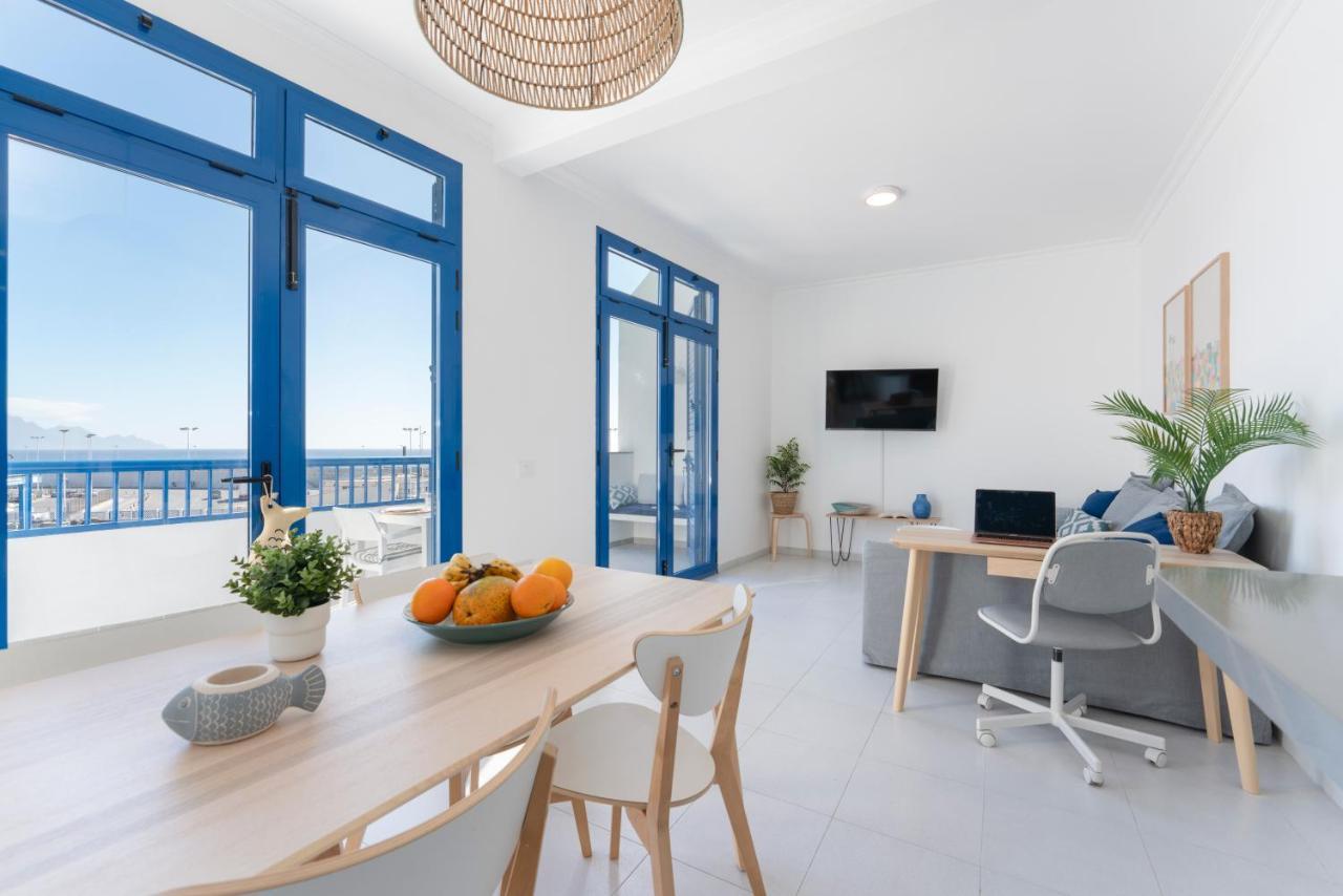 Agaete White&Blue House Apartment Exterior photo