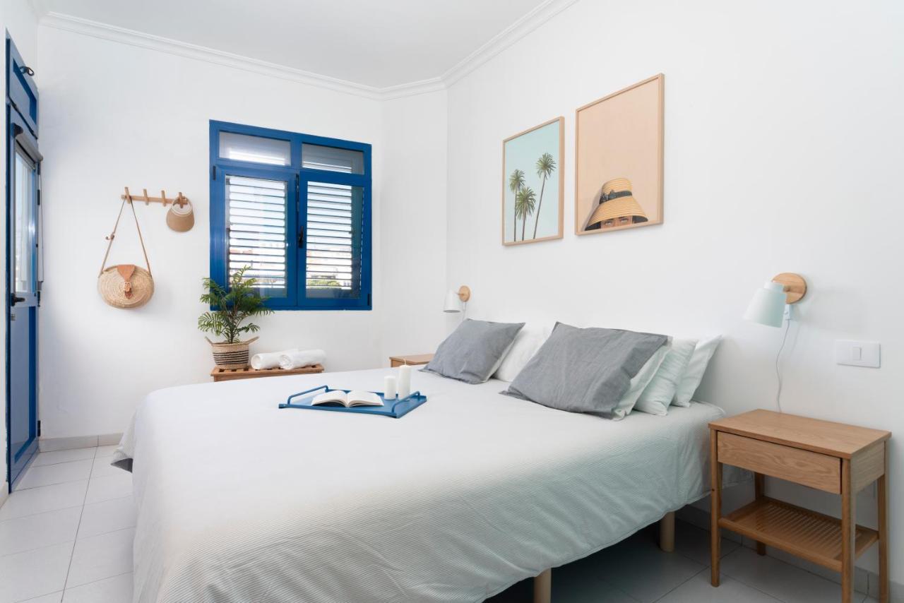 Agaete White&Blue House Apartment Exterior photo